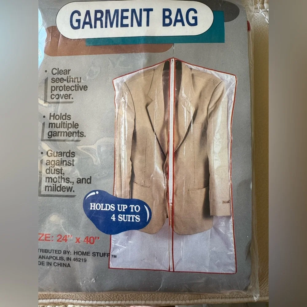 Garment Bag For Clothing Suit Dress Blazer